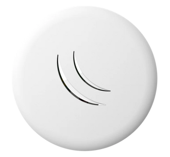 AP 2.4GHz (300Mbps) ultra-discreto da Mikrotik (cAP lite). Ideal p/ hotelaria e escritórios (CAPsMAN). Inclui 2 caixas (teto/parede). Alim. 802.3af/at ou microUSB. - RBCAPL-2ND