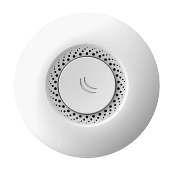 Ponto de acesso de teto (ceiling AP) de 2.4GHz da MikroTik. O cAP (RBcAP2nD) possui um design discreto, suporta PoE e é ideal para gestão com CAPsMAN. - RBCAP2ND