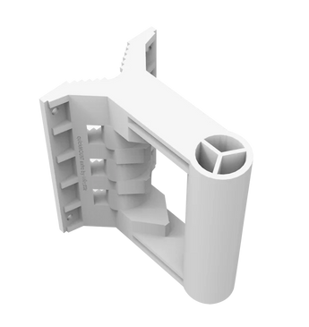 Suporte de parede avançado da MikroTik para antenas Ponto-a-Ponto e setoriais de grande dimensão. O quickMOUNT extra (QME) oferece um ajuste de 190°. - QME