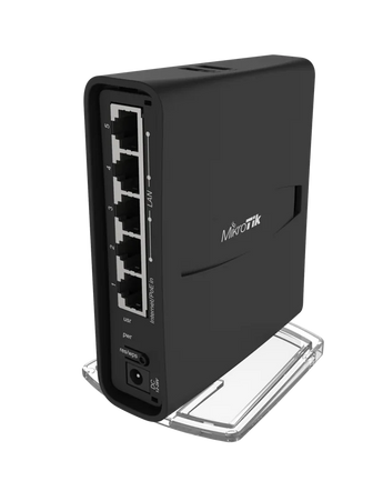 O router "tudo-em-um" da MikroTik para a sua casa. O hAP ac² (AC1200) oferece Wi-Fi dual-band concorrente, 5 portas Gigabit e a flexibilidade do RouterOS. - RBD52G-5HACD2HND-TC