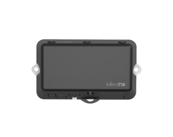 Gateway compacto e à prova de intempéries da MikroTik. O LtAP mini possui GPS integrado, Wi-Fi, 2 slots SIM e um slot miniPCIe para um modem LTE à sua escolha. - RB912R-2ND-LTM