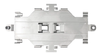 Instale o seu dispositivo MikroTik LtAP de forma profissional com o suporte DRP-LTM. Adaptador oficial para uma montagem segura e organizada em calha DIN. - DRP-LTM