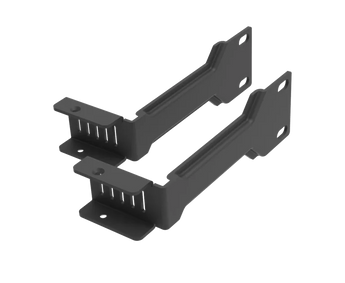 Kit de montagem em bastidor (K-65) da Mikrotik. Orelhas (rackmount ears) oficiais para instalar qualquer router da série RB4011 (versão desktop) num bastidor standard de 19". - K-65