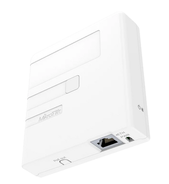 Injetor PoE Mikrotik GPEN11. Parte do conceito GPEN (alternativa a GPON). Montagem em parede, 2x Portas GbE, Saída PoE Passivo (2A). Ideal p/ ISPs. - GPEN11