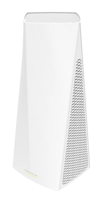 AP doméstico premium Mikrotik Audience (RBD25GR). Wi-Fi Tri-Band c/ tecnologia Mesh (backhaul 5GHz 4x4) p/ cobertura total. Modem 4G LTE Cat 6 (300Mbps) integrado. 2x Portas GbE. - RBD25GR-5HPACQD2HPND&R11E-LTE6