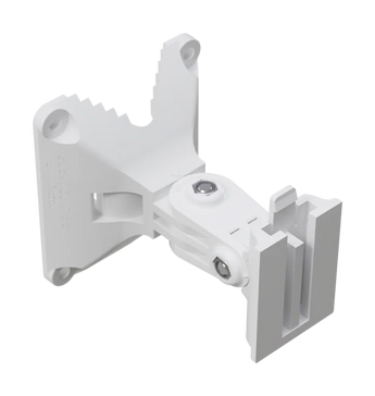 Suporte de parede avançado da MikroTik para antenas Ponto-a-Ponto e setoriais. O quickMOUNT pro (QMP) oferece um ajuste de 140° nos eixos horizontal e vertical. - QMP
