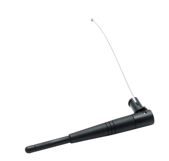 2.4-5.8 GHz Dual Band Omnidirectional Swivel Antenna with cable and U.fl connector - ACSWI