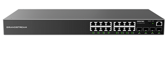 Switch Layer 2+, 16 portas de rede Gigabit e 4 portas SFP Gigabit - GWN7802