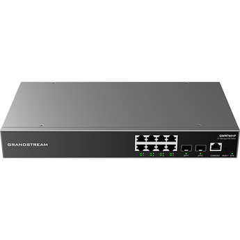Switch Layer 2+, 8 portas PoE Gigabit e 2 portas SFP - GWN7801P