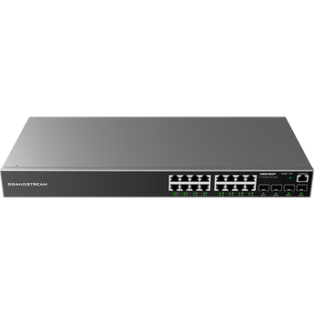 Switch Layer 2+, 16 portas de rede Gigabit PoE e 4 portas SFP Gigabit - GWN7802P