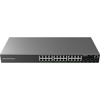 Switch Layer 2+, 24 portas de rede Gigabit e 4 portas SFP Gigabit - GWN7803