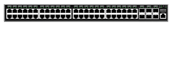 Switch Layer 3 de alta performance da Grandstream. O GWN7816 oferece 48 portas Gigabit, 6 uplinks 10G SFP+, routing avançado e gestão na nuvem via GDMS. - GWN7816