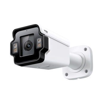 A câmara LPR TP-Link VIGI INSIGHT LPR345Z de 4MP oferece reconhecimento automático de matrículas, controlo de barreiras, zoom ótico 5X e proteção IP67/IK10.