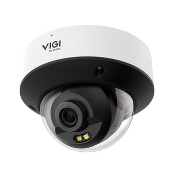 A câmara TP-Link VIGI INSIGHT S225 (2.8mm) oferece resolução 2MP, visão noturna LightPro Full-Color 24h, analítica de IA, microfone embutido e proteção IP67/IK10.