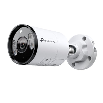 A câmara TP-Link VIGI INSIGHT S385 (2.8mm) oferece resolução 4K (8MP), visão a cores 24h, analítica de IA para pessoas/veículos, defesa ativa e proteção IP67.
