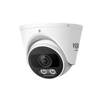 A câmara TP-Link VIGI INSIGHT S425 (2.8mm) oferece resolução 2MP, visão a cores 24h, analítica de IA, defesa ativa com áudio bidirecional e proteção IP67/IK08.