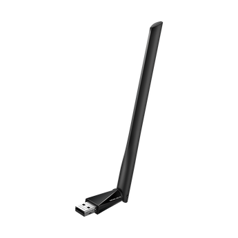 Adaptador USB Mercusys MA60XHB 2-em-1. Atualize o seu PC com Wi-Fi 6 Dual-Band (até 900 Mbps) e Bluetooth 5.3. Antena de alto ganho e instalação simples.