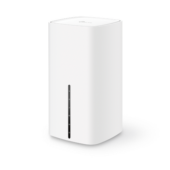 TP-Link NX510v: router 5G Wi-Fi 6 AX3000 com telefonia VoLTE/CSFB, EasyMesh e 3 portas Gigabit. Acesso por SIM e gestão remota TR-069/TR-369.