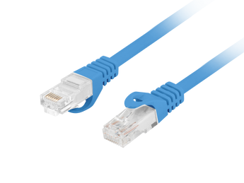 Patchcord Lanberg Cat. 6 U/UTP (0.25m). Fio 100% Cobre (CU), revestimento LSZH e aprovação Fluke. A solução flexível e de alto desempenho para o seu bastidor.