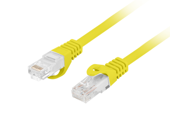 Patchcord Lanberg Cat. 6 U/UTP (0.25m). Fio 100% Cobre (CU), revestimento LSZH e aprovação Fluke. A solução flexível e de alto desempenho para o seu bastidor.