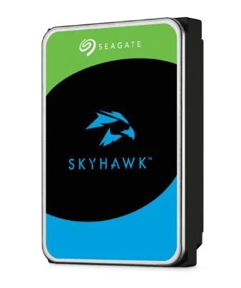 Seagate SkyHawk ST2000VX017 de 2 TB: HDD CMR SATA 6 Gb/s, cache de 256 MB, vigilância 24/7, até 64 câmaras HD e Rescue por 3 anos.
