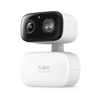 Tapo C216: câmara 2K 3MP, Pan & Tilt 360°/152°, visão noturna a cores 15m, IA pessoas/bebé, rastreamento auto, IP65, RTSP/ONVIF, Alexa & Google.