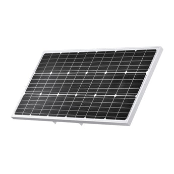 O Painel Solar TP-Link VIGI 90W oferece alta eficiência de 21.6%, silício monocristalino de Grau A, vida útil superior a 25 anos e proteção IP67 para exterior.