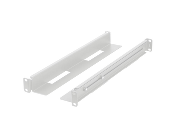 As calhas de montagem Lanberg AK-1901-S para bastidores de 19" suportam cargas até 90 kg. Estrutura em aço com profundidade ajustável de 397 a 680 mm.
