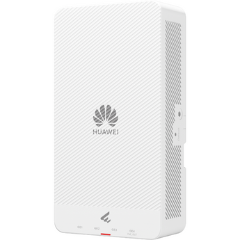 Huawei eKit AirEngine AP266. AP de parede (wall plate) Wi-Fi 6 com 4 portas GE, 2.975 Gbps e antenas Smart. Ideal para hotéis e escritórios. - AP266