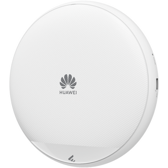 Ponto de acesso Wi-Fi 7 (802.11be) da Huawei. O AP572 oferece um débito de até 6.45 Gbps, antenas inteligentes, MIMO 4x4 e um uplink de 2.5GE. - AP572