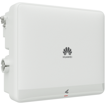 Ponto de acesso Wi-Fi 7 (802.11be) para exterior da Huawei. O AP772 é robusto (IP68), com antenas omnidirecionais, MIMO 4x4 e uplinks de 2.5GE e 10G SFP+. - AP772