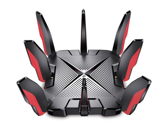TP-Link Archer GX90. Router Gaming Tri-Band Wi-Fi 6 (AX6600). Banda de Jogo Dedicada (4.8 Gbps). Porta WAN/LAN 2.5 Gbps. Game Accelerator e Estatísticas em tempo real. - ARCHER GX90