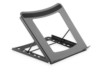 Ajustável em 5 níveis, em metal resistente e com design dobrável. Ideal para casa, escritório ou viagens. - DA-90368