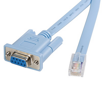 Cabo de consola Cisco StarTech DB9CONCABL6. 1.8m, RJ45 para DB9. Compatível com routers Cisco (600, 800, 1600) - DB9CONCABL6