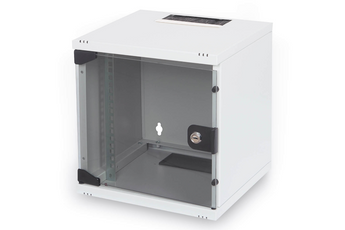 Bastidor de parede 6U 10'', cor cinza (RAL 7035) - DN-10-05U-1