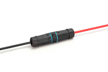 Conector de junção RJ45 para exterior da Digitus com proteção IP68. Blindado, suporta Cat 6A (10 Gbit/s) e PoE+. Ideal para unir cabos em ambientes adversos. - DN-93905-OD
