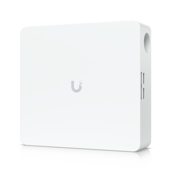 Hub de Acesso Enterprise Ubiquiti (EAH-8). Controla até 8 portas num único dispositivo. 8 Portas PoE+ para leitores. Suporte para Bateria de Reserva. 10.000 Utilizadores. - EAH-8