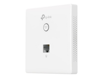 TP-Link Omada EAP230-WALL. Access Point de Parede Wi-Fi AC1200. Design Ultra-Fino (11mm). 2 Portas Gigabit (1 Uplink + 1 Downlink). Alimentação PoE. Gestão Centralizada Omada. - EAP230-WALL