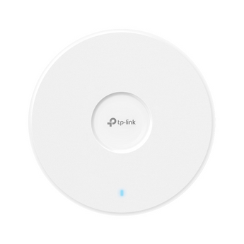 TP-Link Omada EAP772. Access Point de teto Wi-Fi 7 Tri-Band (11 Gbps). Porta de rede 2.5G. Suporta 380+ clientes e banda 6GHz. Gestão centralizada Omada SDN. - EAP772