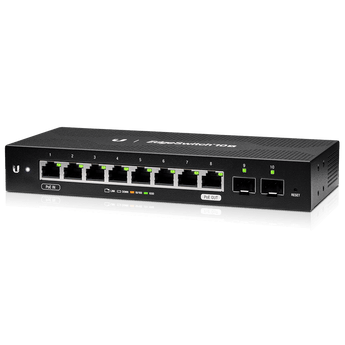 8 Port Gigabit Switch with PoE Passthrough - ES-10X