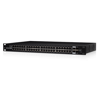 70Gps 48 ports Gigabit Ethernet, 2 SFP and 2 SFP+ ports 500W. - ES-48-500W