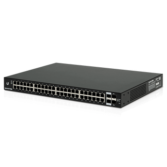 Switch PoE 48 ports Gigabit Ethernet 2 SFP and 2 SFP+ ports 56W. No PoE out. - ES-48-LITE