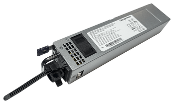 Fonte de Alimentação AC MikroTik (G1394-0350WNA). Entrada Universal 100-240V. Hot-Swap 350W. Substituição direta para Switch CRS804 DDQ. Redundância total. - G1394-0350WNA