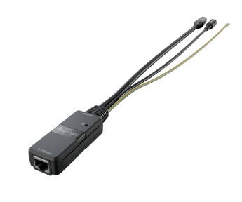 Injetor PoE passivo com proteção de surtos integrada da MikroTik. O GESP+POE-IN é à prova de água (IP67) e ideal para proteger switches e alimentar antenas. - GESP+POE-IN