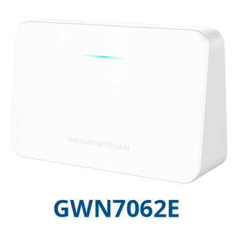 O GWN7062E é um router Wi-Fi 6 com um processador dual-core de 1.3GHz para fornecer velocidades Wi-Fi até 3 Gbps para até 128 dispositivos em simultâneo, ideais para pequenas e médias empresas e redes domésticas - GWN7062E