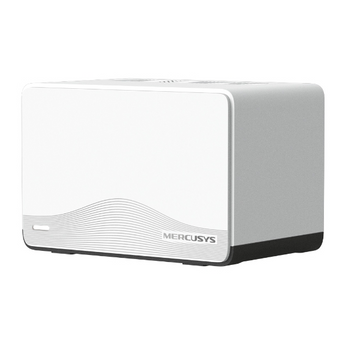 Unidade Mesh Wi-Fi 7 BE3600 Mercusys Halo H27BE (1-Pack). Velocidade 3.6 Gbps. 1x Porta 2.5G + 2x Gigabit. Cobertura até 270m². MLO, 4K-QAM. - HALO H27BE(1-PACK)