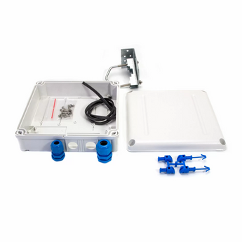 Small Outdoor case (one Ethernet insulator) for use with RB133C, RB411, RB532, Crossroads - JE200