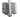 GentleBOX JE-250-S2T Alu - lock by non-lose screws, two cable glands, installation by bracket - JE250S2T-ALU