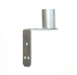 SUPORTE de PAREDE de Aperto Circular Comprimento 8,5 cm Altura 5,5 cm, Diâmetro = 32 mm - KM35
