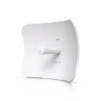 Pack de 5 unidades Ubiquiti LiteBeam 5AC LR (LBE-5AC-LR-5). CPE airMAX AC 5GHz. Antena de alto ganho 26 dBi. Alcance Longo. Rádio de gestão dedicado. Ideal para WISP. - LBE-5AC-LR-5